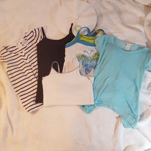 Bundle of Summer shirts and tank tops.